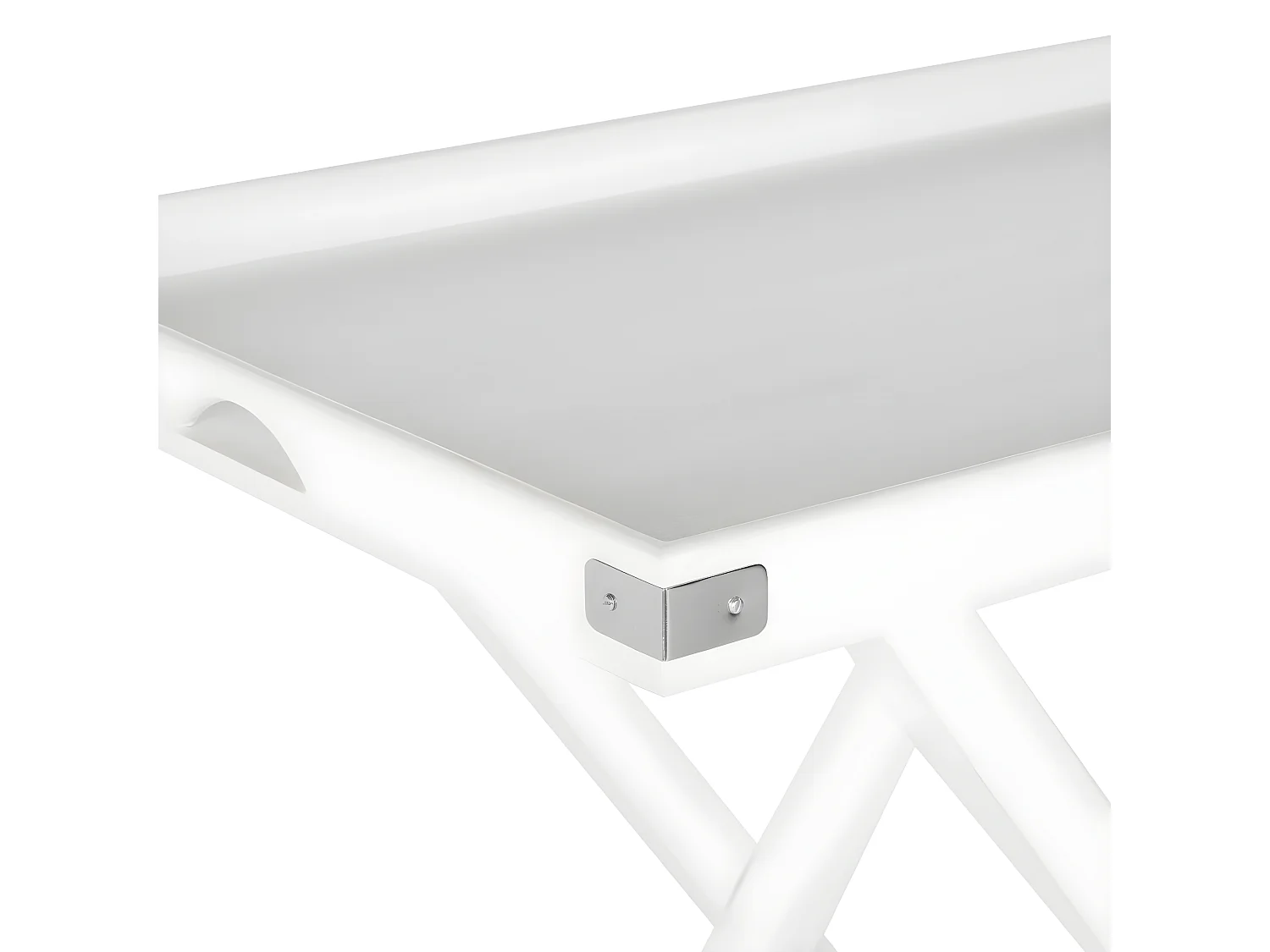 Table d'appoint Blanc 54 X 78 X 76.96 cm - Neola