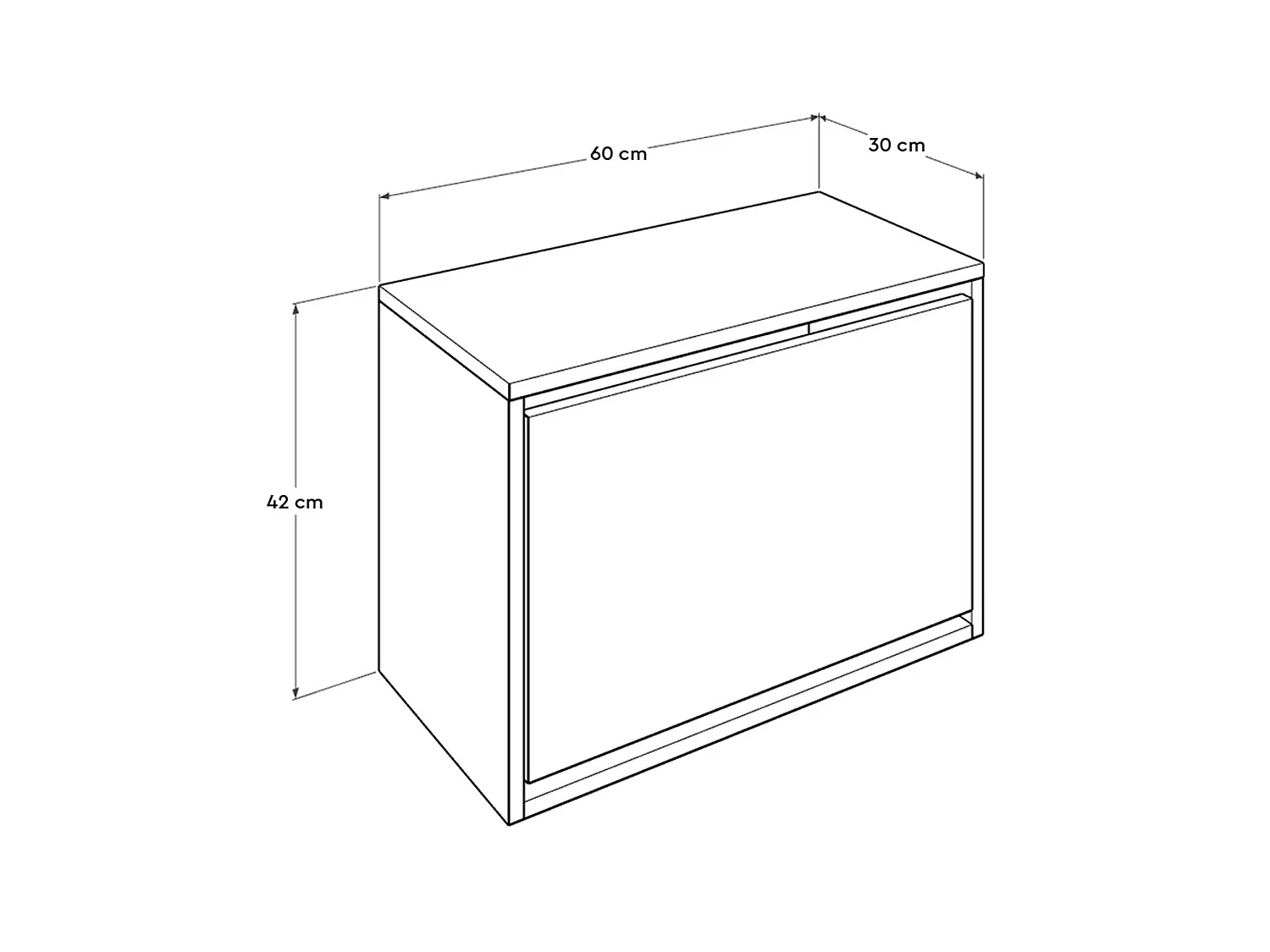 Etagère à chaussures,100% panneaux de particules mélaminés, blanc, couleur blanc