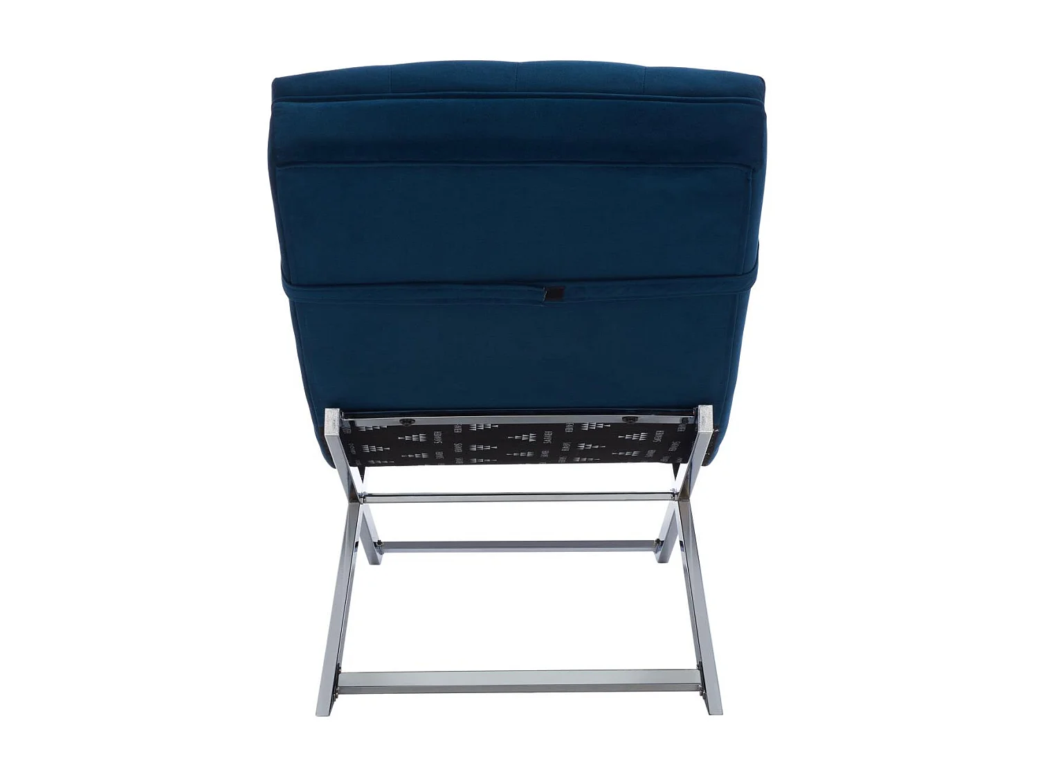 chaise Bleu marine 58 X 165 X 83.82 cm - Cleta