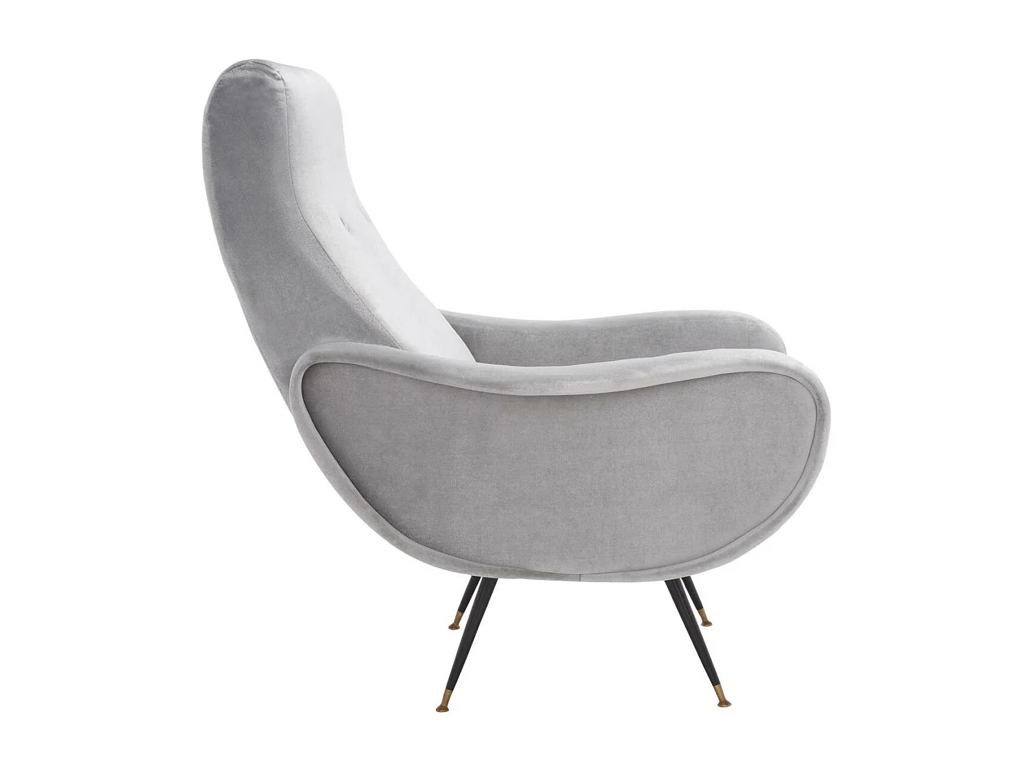 chaise Gris clair 89 X 72 X 93.98 cm - Clemma