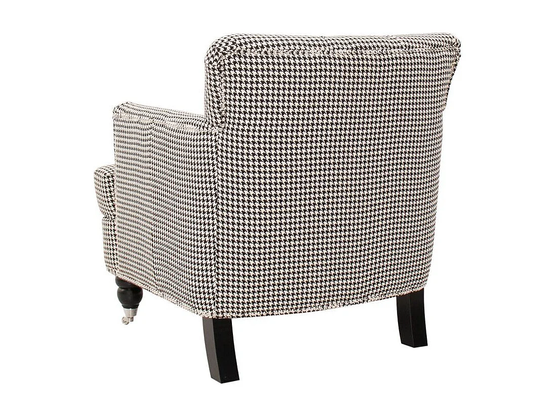 chaise Noir et blanc 71 X 87 X 83.05 cm - Sharron