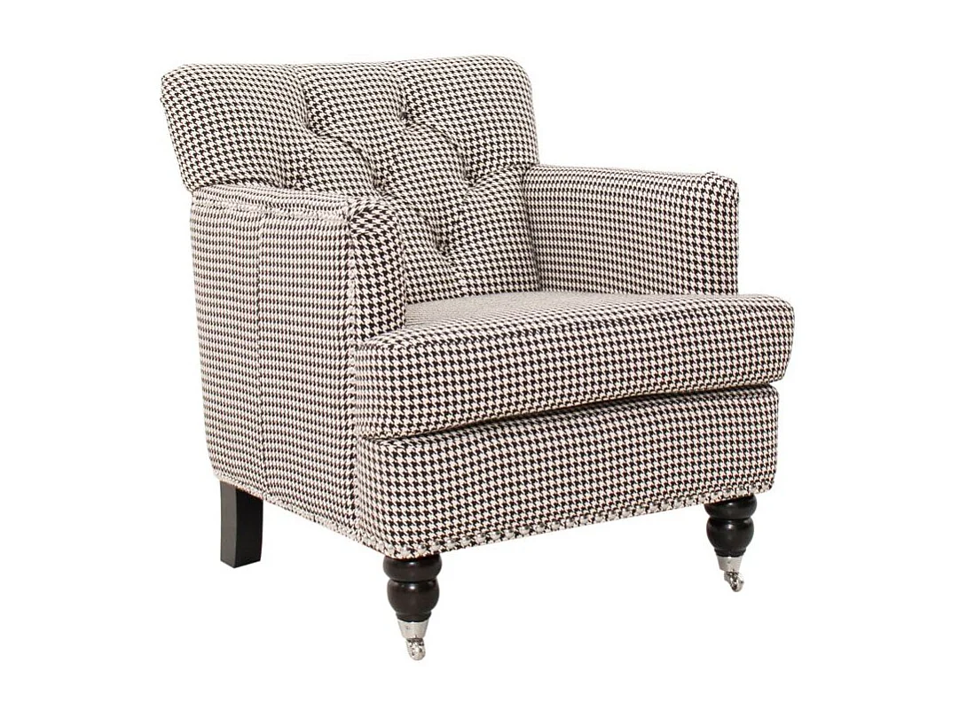 chaise Noir et blanc 71 X 87 X 83.05 cm - Sharron