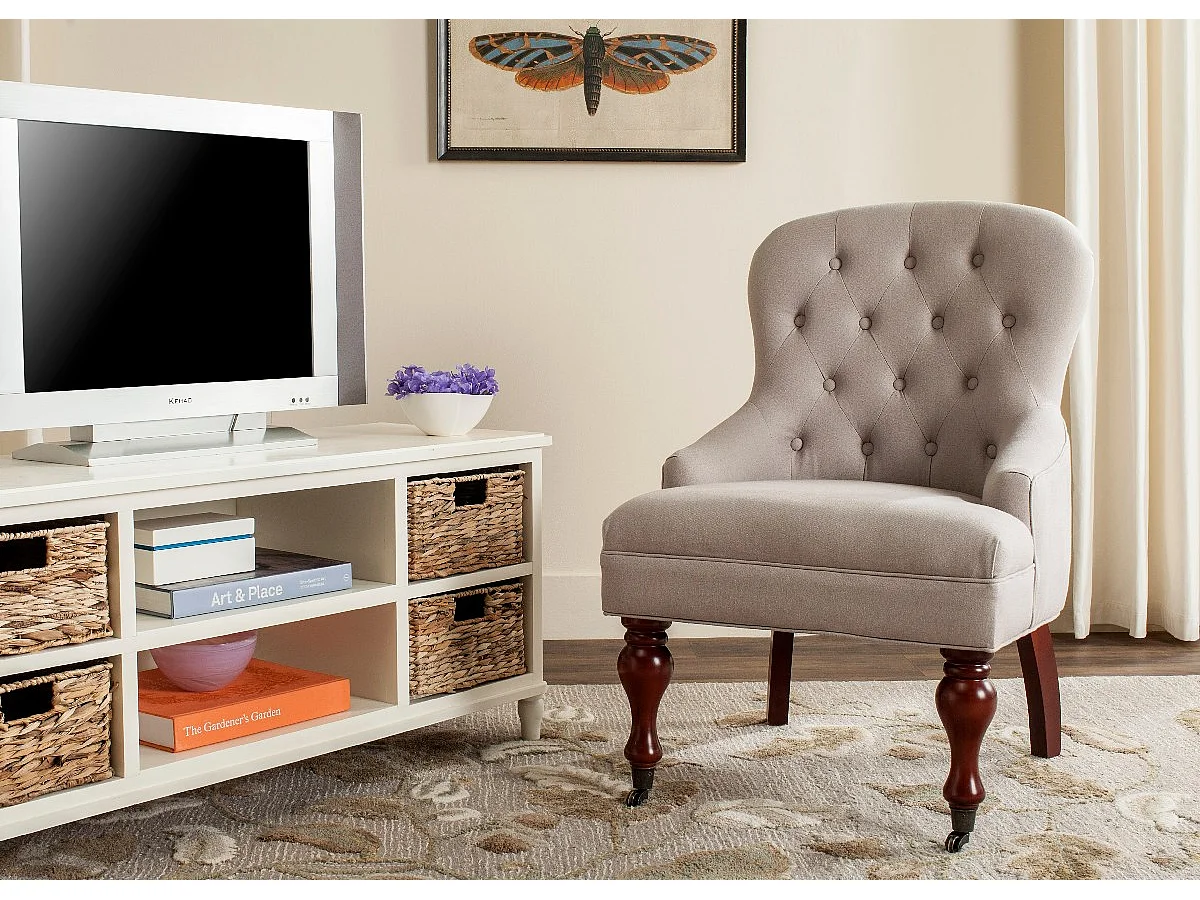 chaise Taupe 73 X 60 X 87.88 cm - Lynne