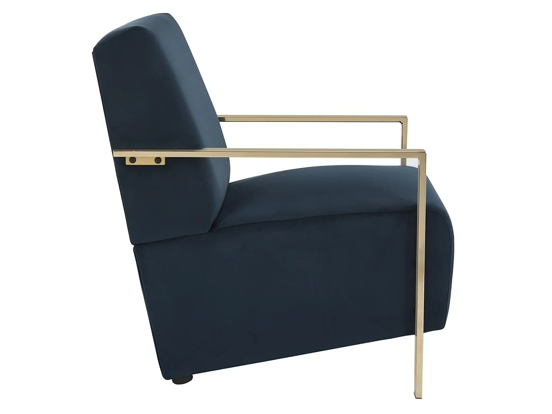 chaise Bleu marine 83 X 67 X 82.55 cm - Filomena