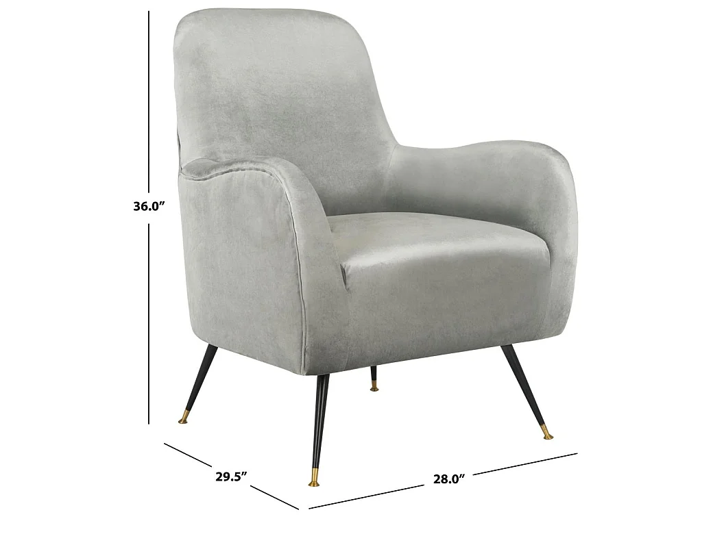 chaise Gris clair 75 X 71 X 91.44 cm - Hazle