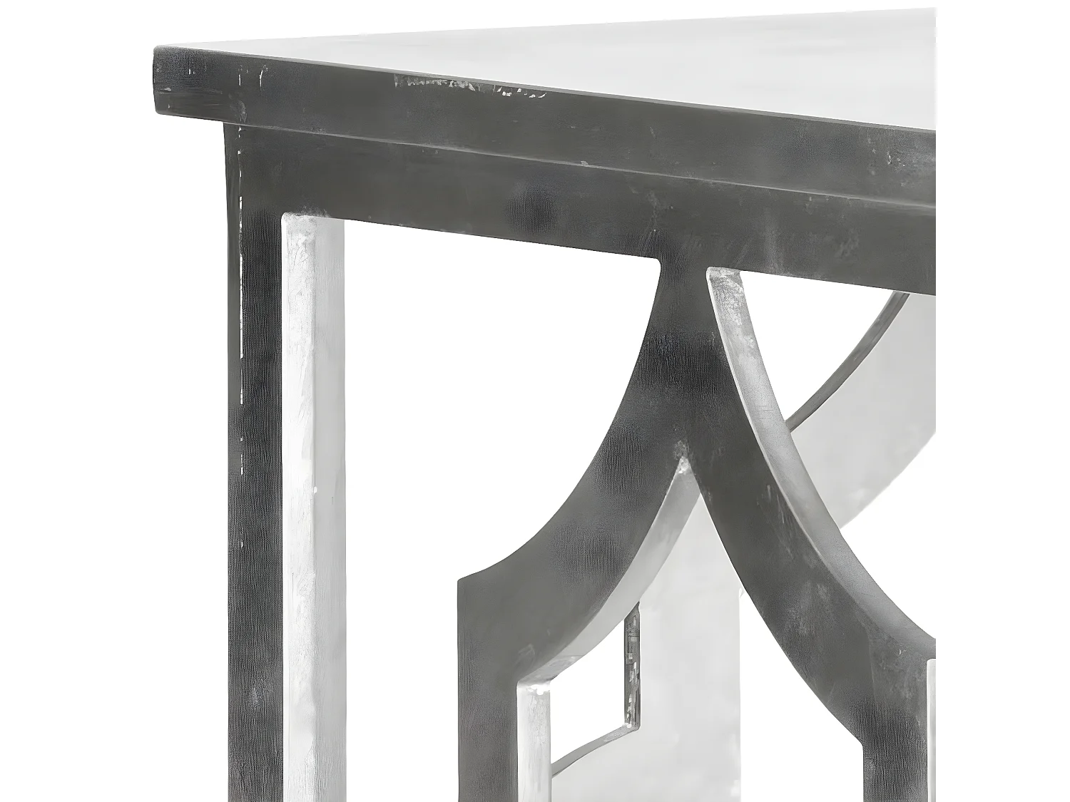 Table d'appoint Argent 48 X 48 X 58.42 cm - Velda