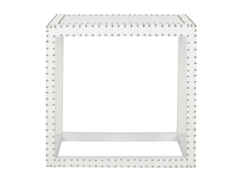 Table d'appoint Blanc 40 X 60 X 59.94 cm - Verena