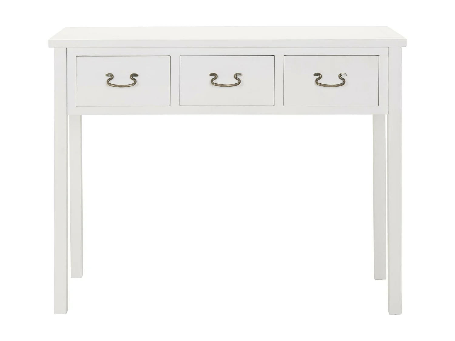 Table d'appoint Blanc 36 X 100 X 80.51 cm - Ceil