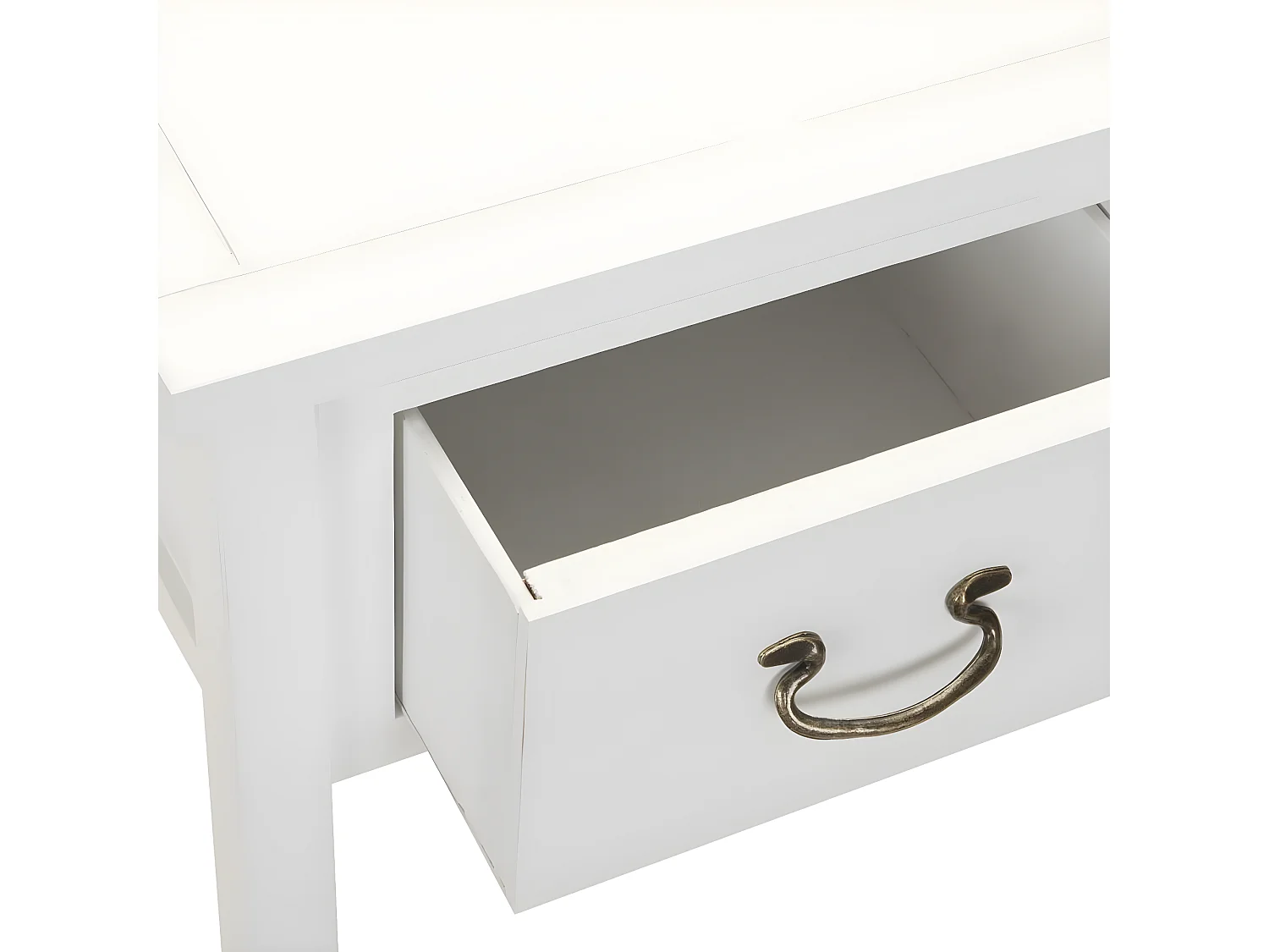 Table d'appoint Blanc 36 X 100 X 80.51 cm - Ceil