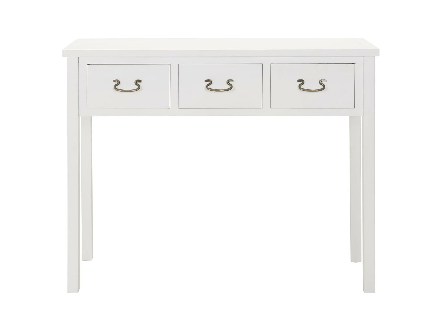 Table d'appoint Blanc 36 X 100 X 80.51 cm - Ceil