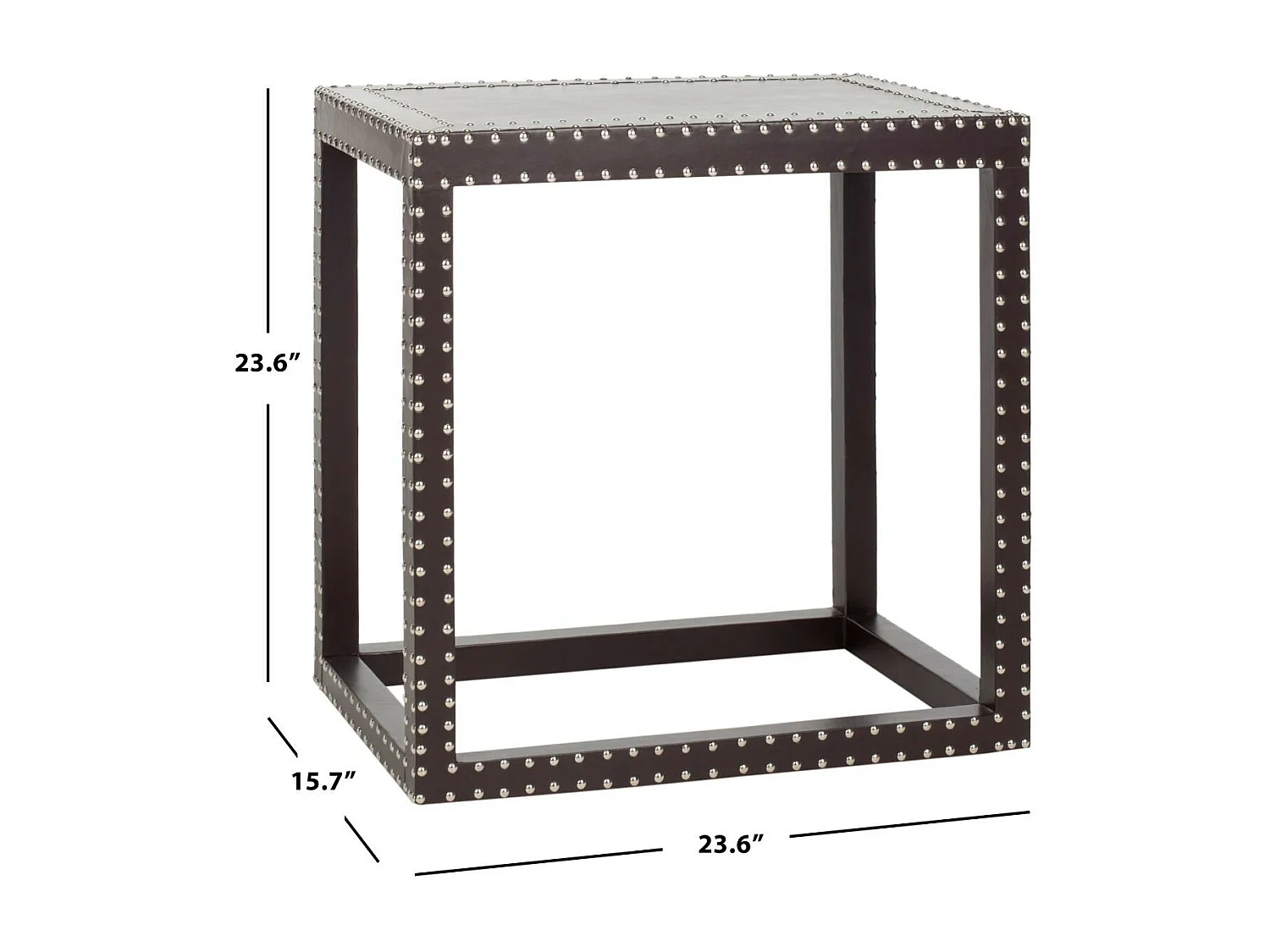 Table d'appoint Fusain 40 X 60 X 59.94 cm - Verena