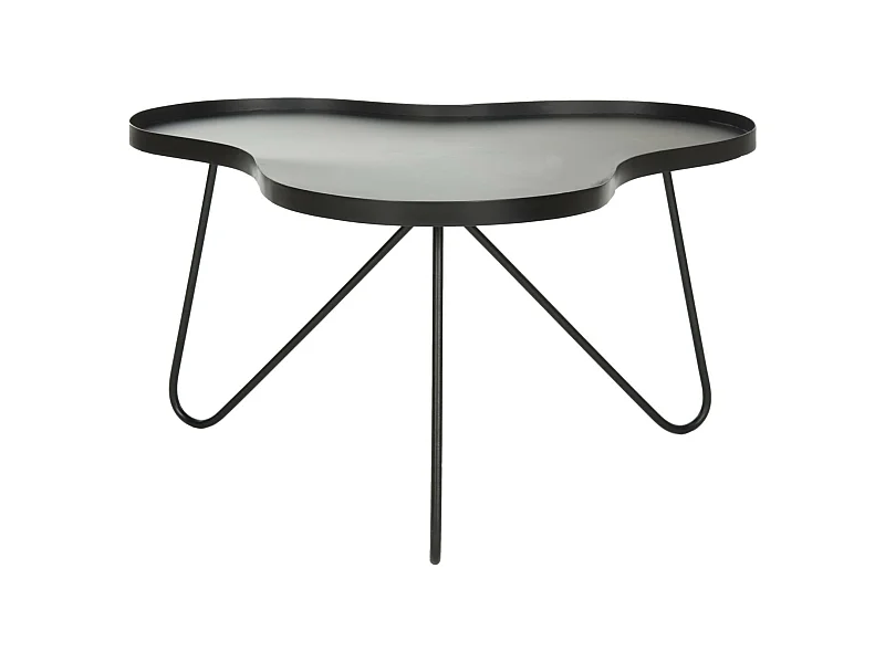 Table d'appoint Noir 71 X 79 X 41.4 cm - Lurana