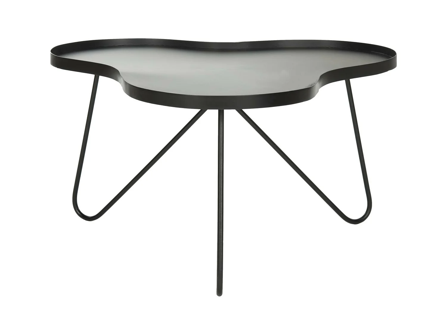 Table d'appoint Noir 71 X 79 X 41.4 cm - Lurana