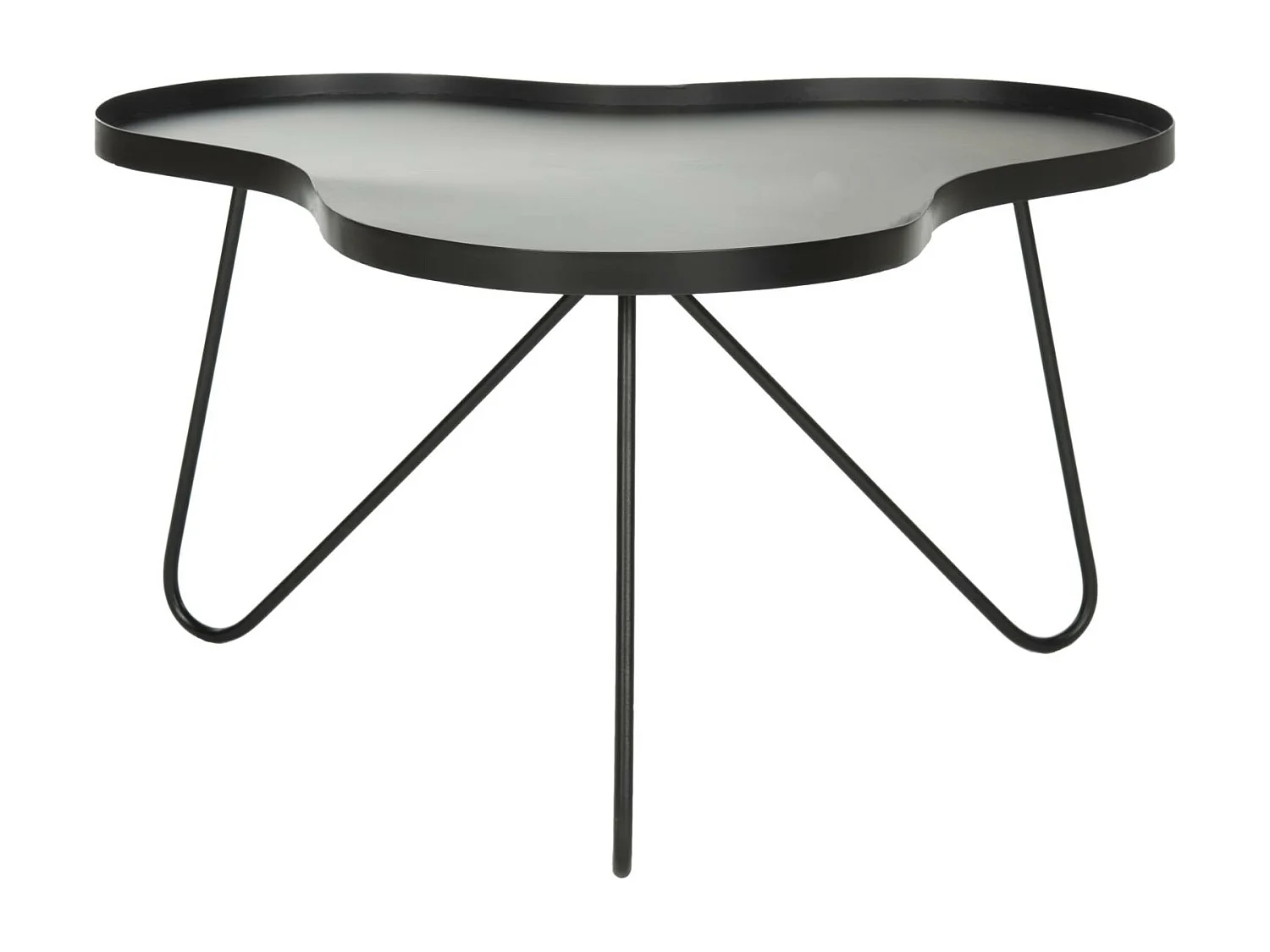 Table d'appoint Noir 71 X 79 X 41.4 cm - Lurana