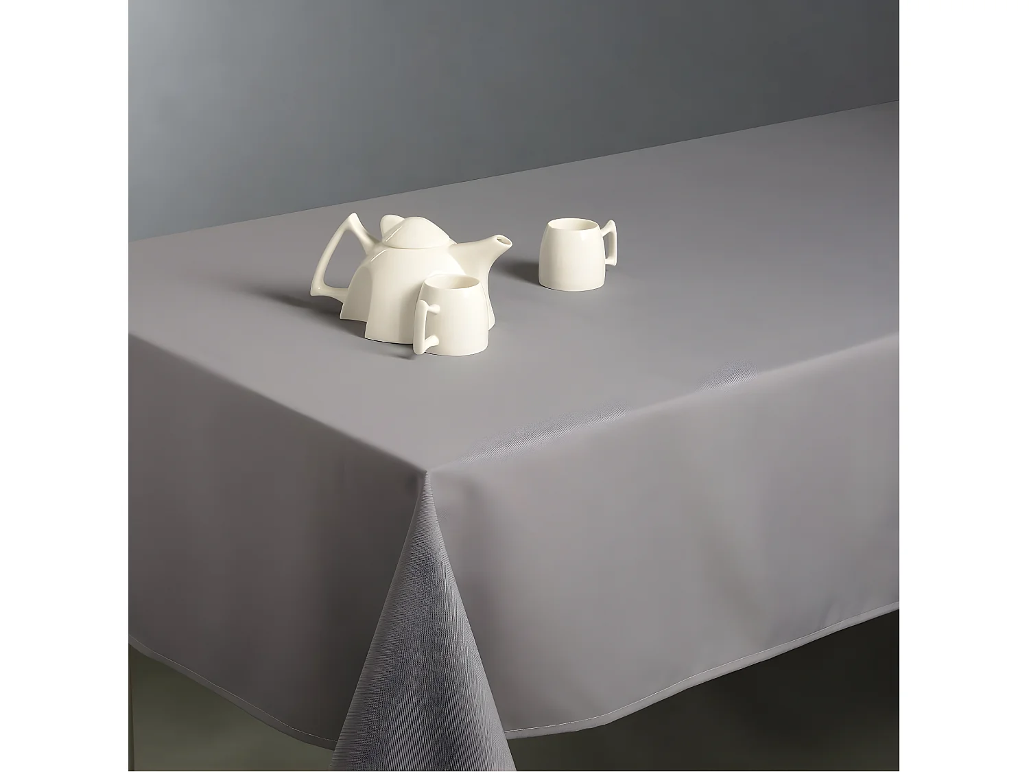 Nappe Antitache "Unie" 150x300cm Gris