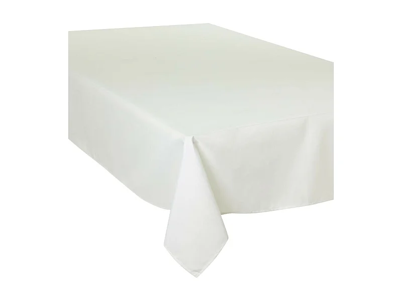 Nappe Antitache "Unie" 150x300cm Ivoire