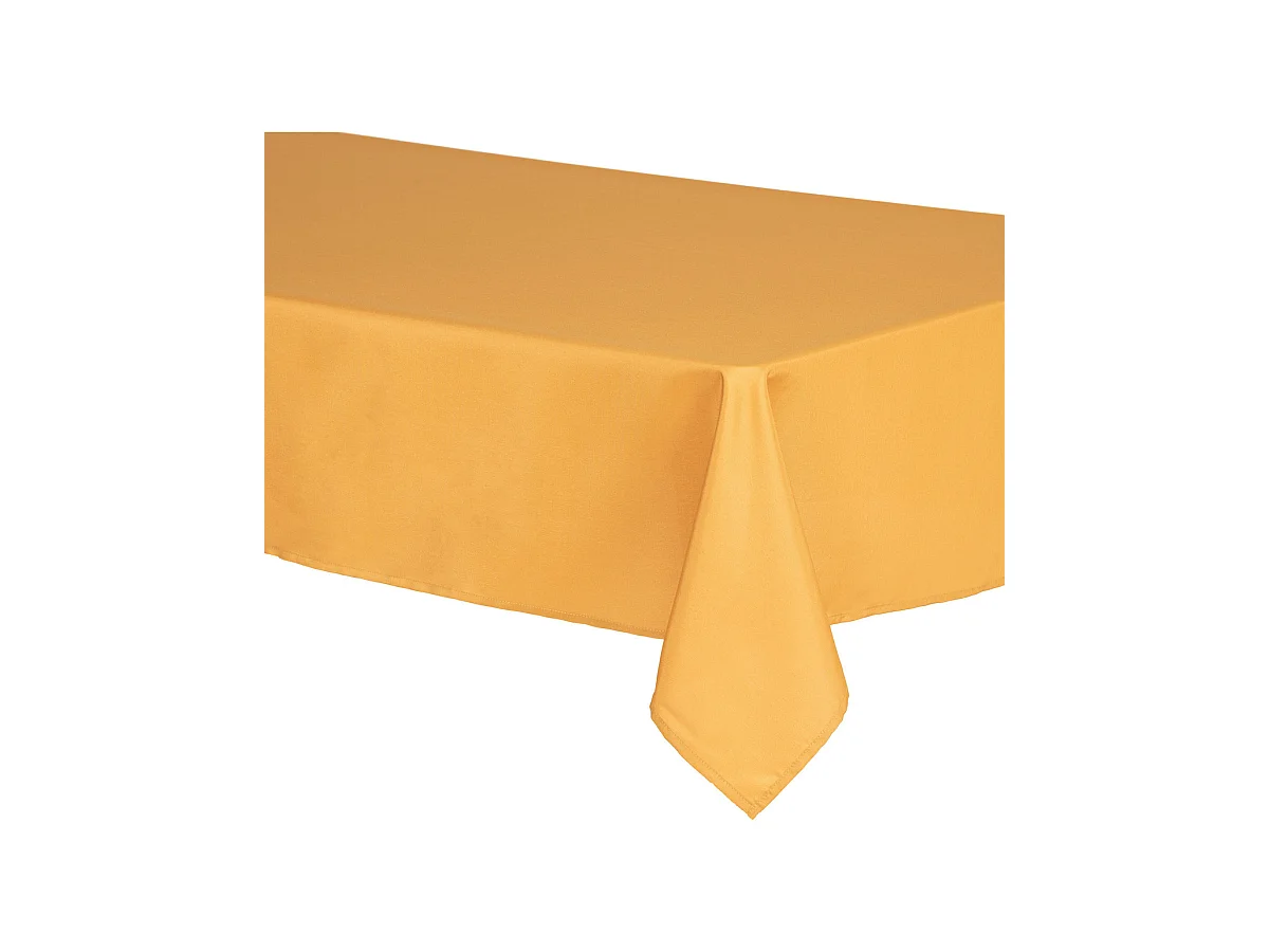 Nappe anti-taches Jaune Ocre 150 x 300 cm