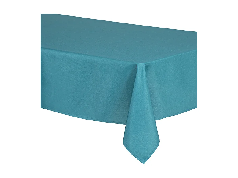 Nappe anti-taches Bleu canard 150 x 300 cm