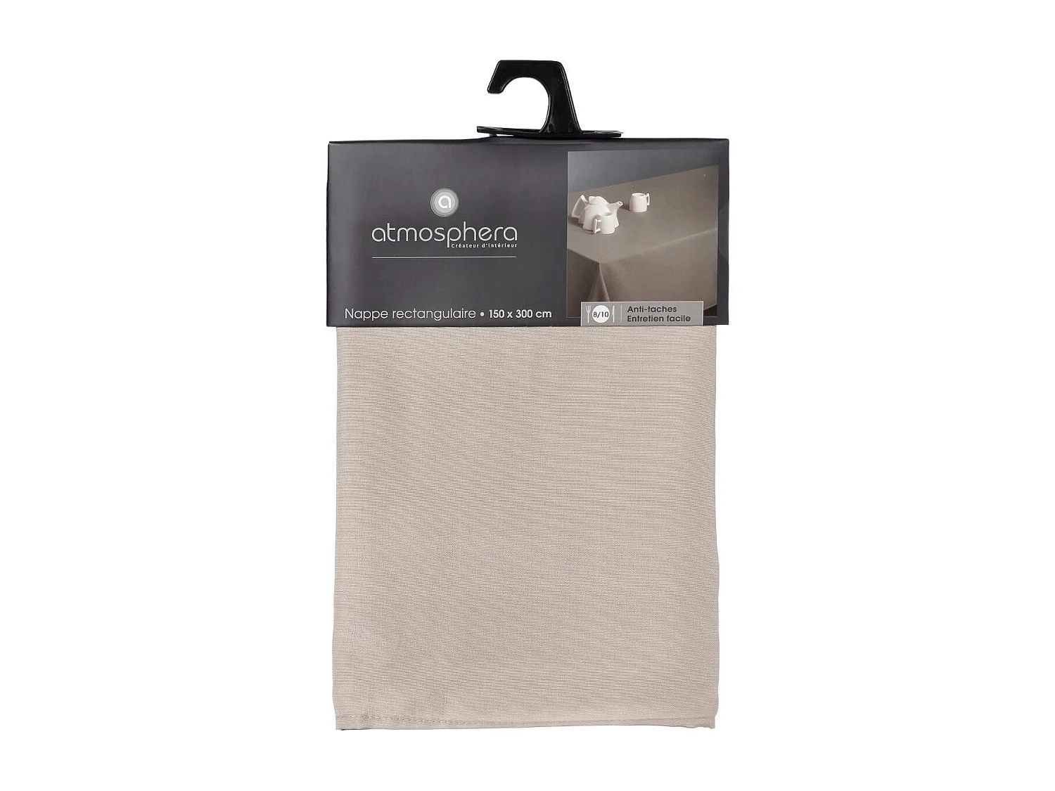 Nappe Antitache "Unie" 150x300cm Lin