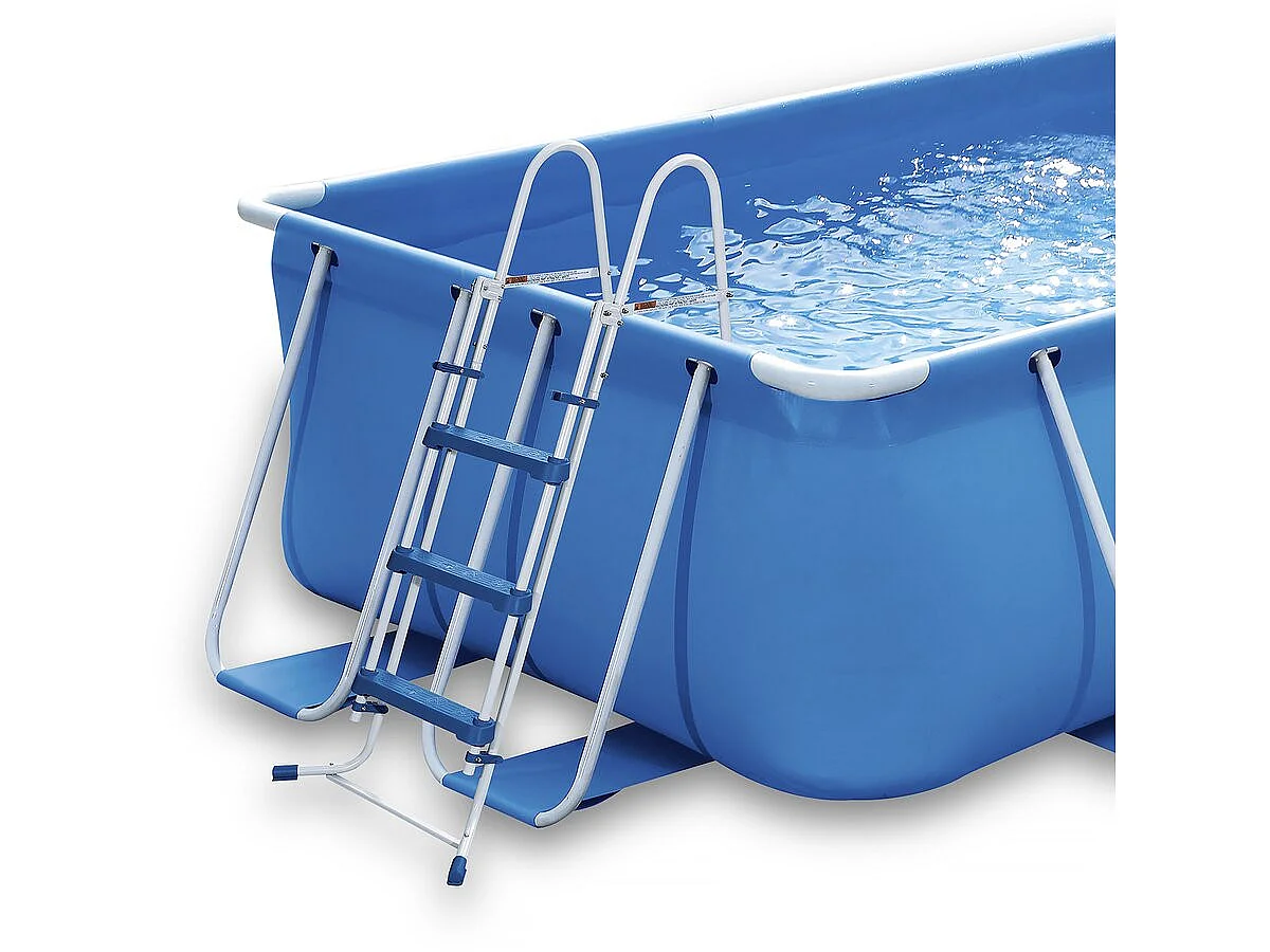Piscina Fuori Terra rettangolare - LUDO 2 - 4 x 2 x 1,22 m - Filtrazione a cartuccia