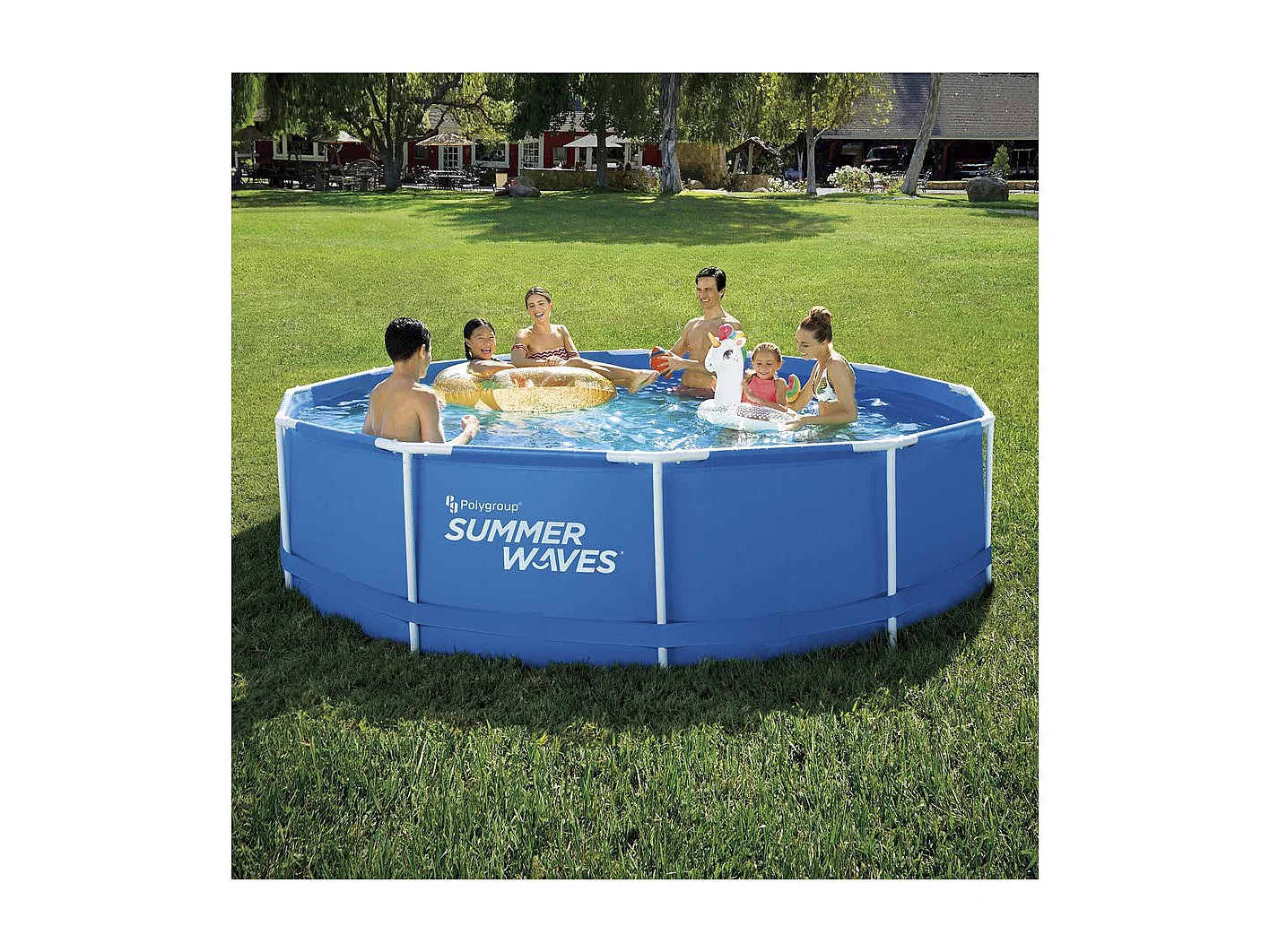 Piscine tubulaire Metal  - FETA - 3.66 x 0.91 m