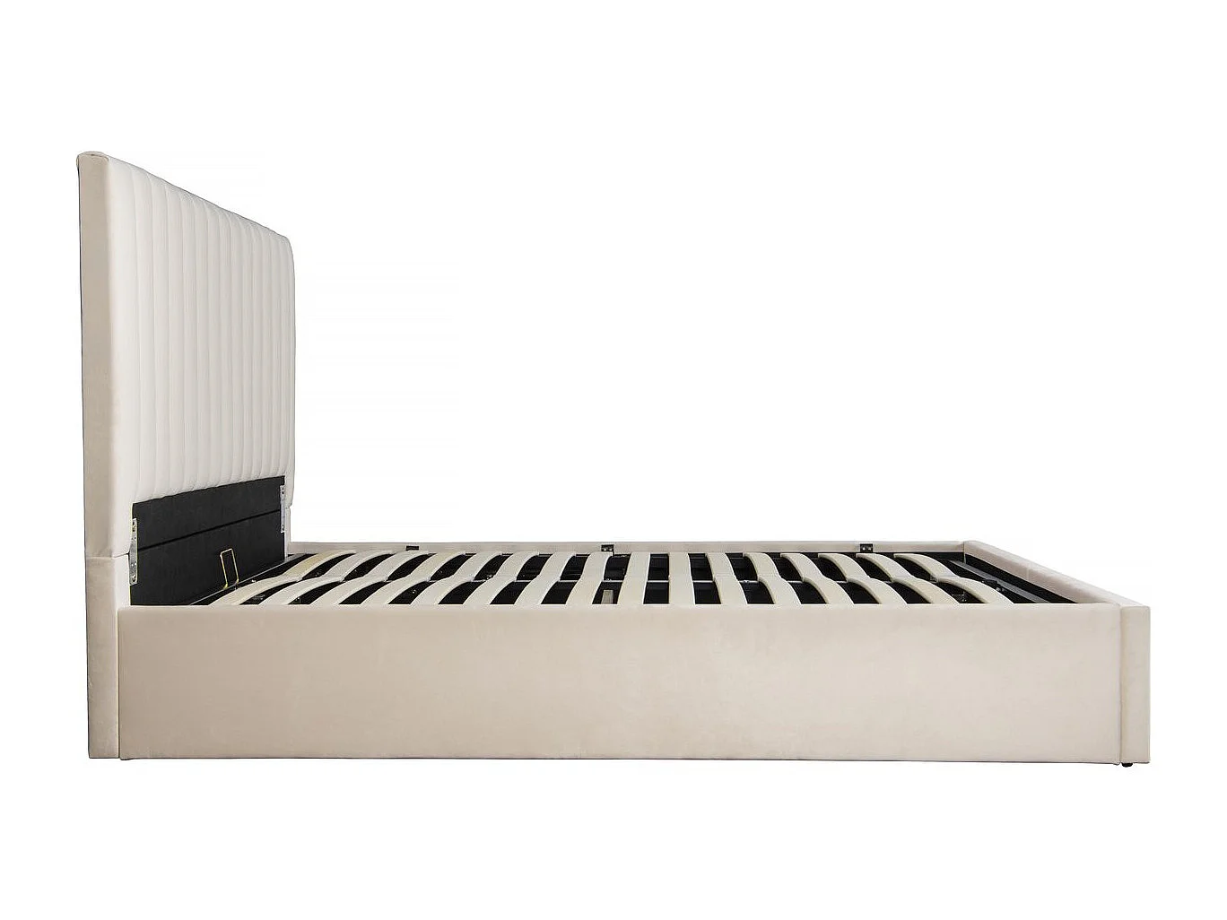 Lit avec coffre "Mia" - 160 x 200 cm - Beige