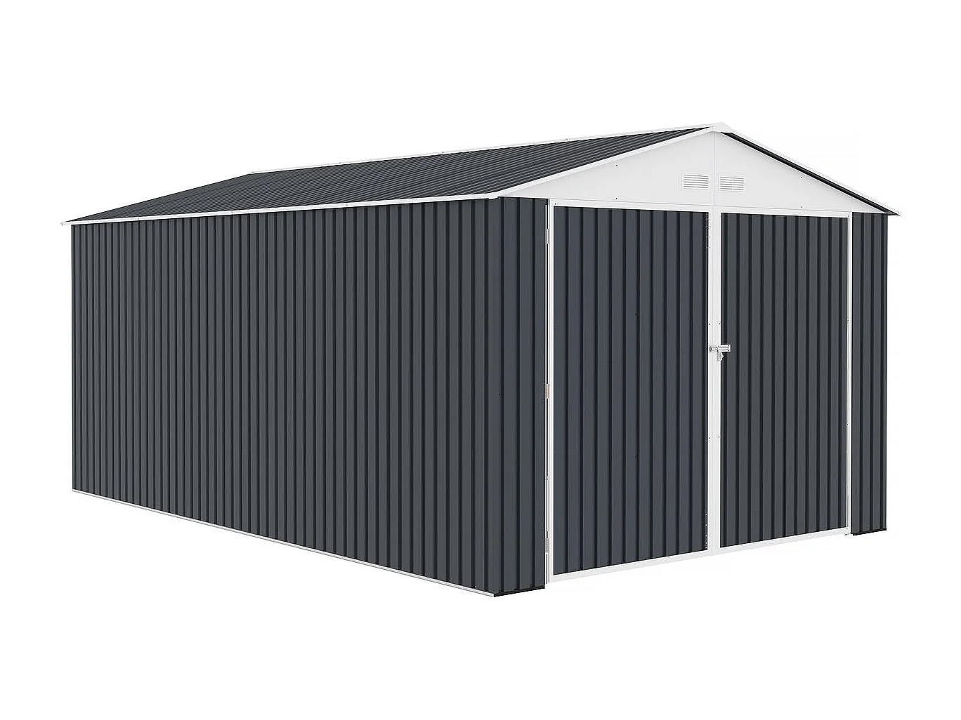 Metallgarage "Houston" 15,36 m² - Anthrazit