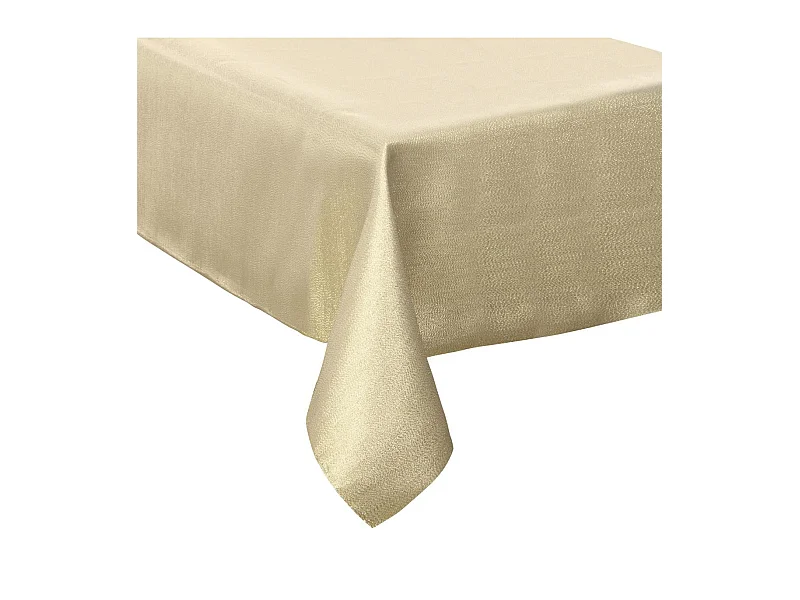 Nappe avec Paillettes "Colorama" 140x240cm Or