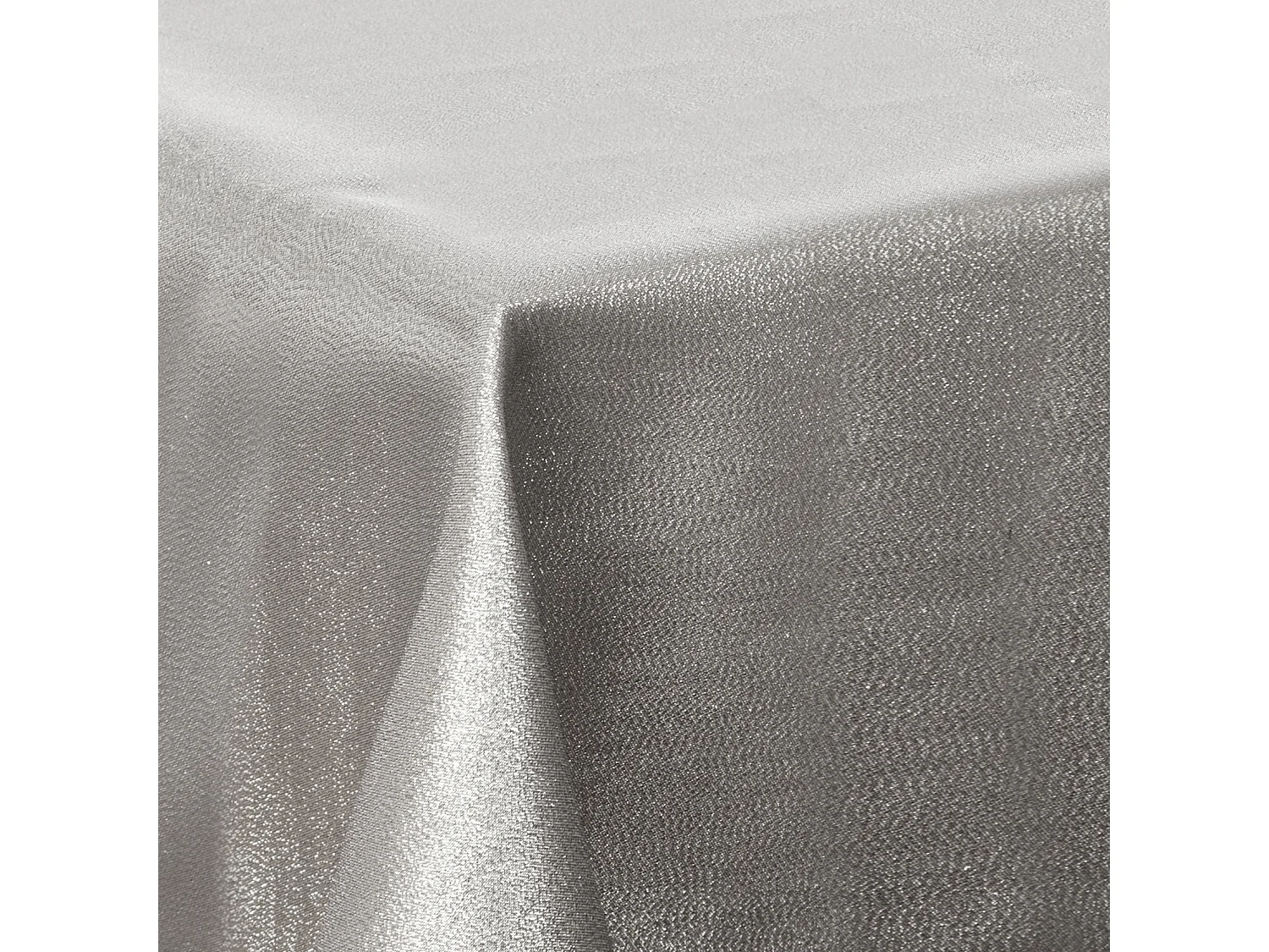 Nappe avec Paillettes "Colorama" 140x240cm Argent