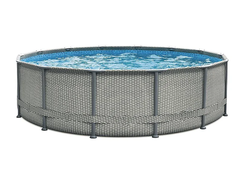 Liner impreso tubular "Elite" para piscina - Ø 4,88 x 1,22 m - con filtración