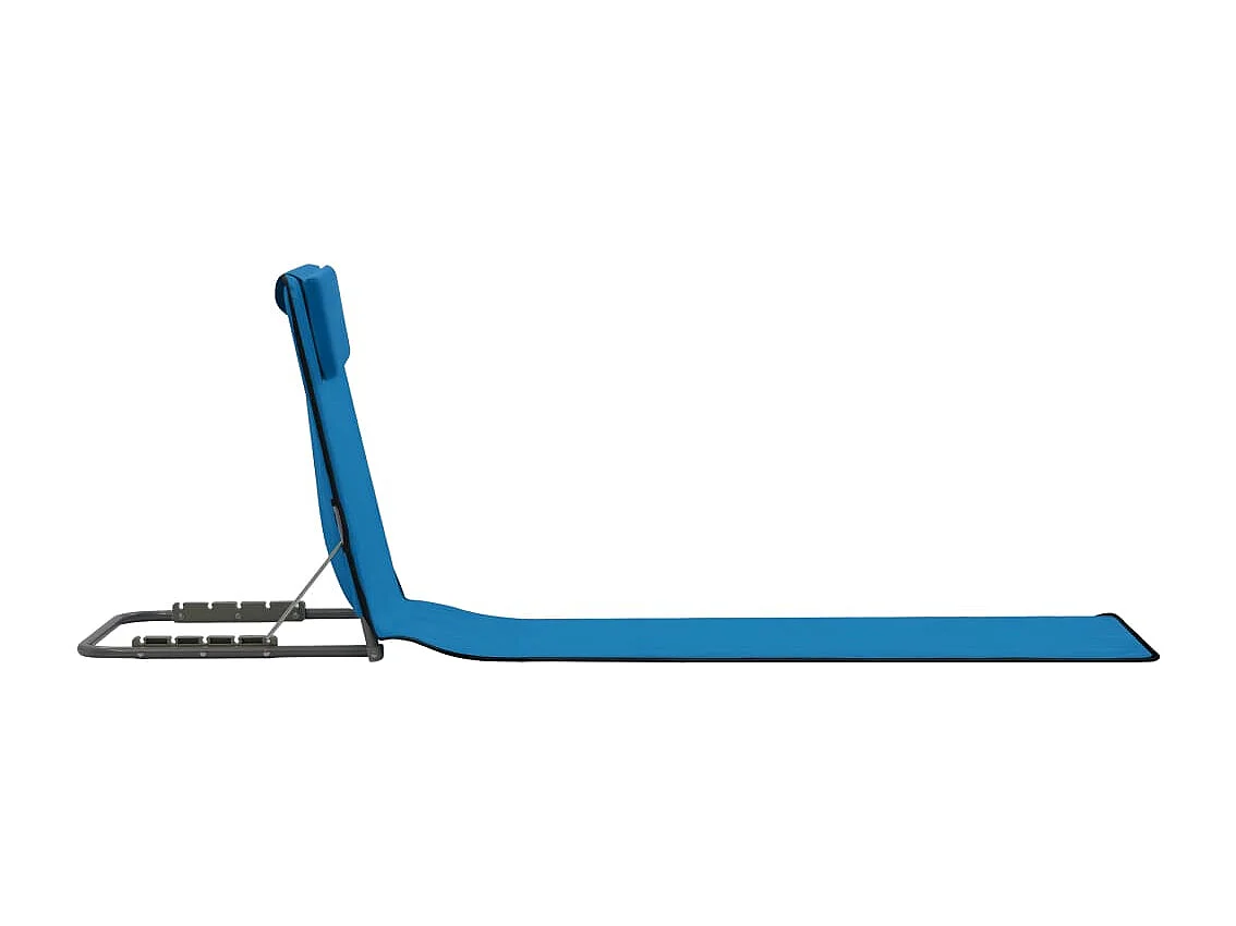 Tapis de plage chaise bleue 56 x 52 x 8 cm 02_0012182