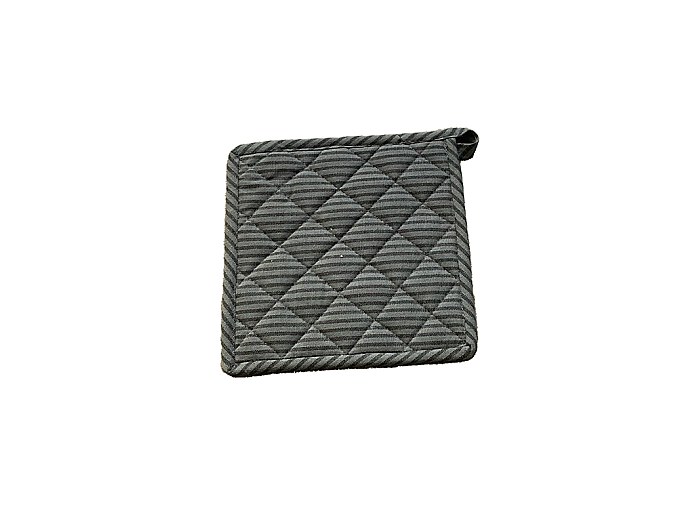 Set Di 4 Presine In Cotone Super Resistenti Al Calore - Griglie Nere Antiscivolo Per Cucina - Foto 8