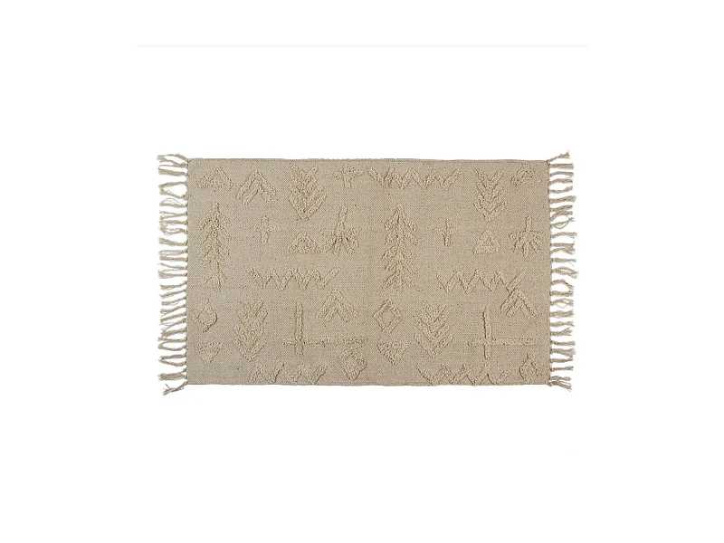 Tapis en coton Denver 120x180 Naturel