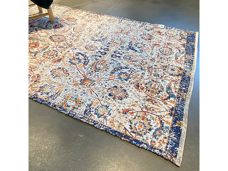 Tapis en coton imprimé Arunta 200x300 Multicolore