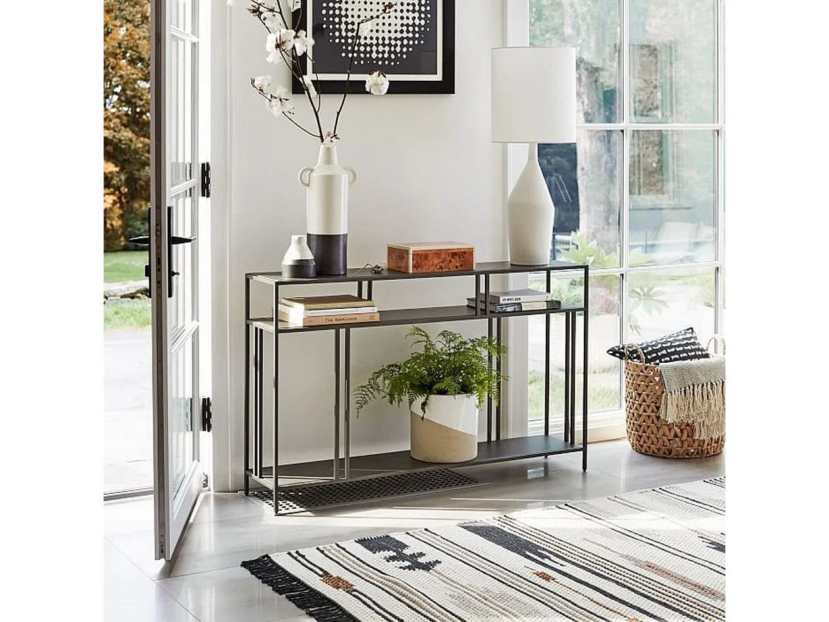 Console noire L110 cm - Venedik