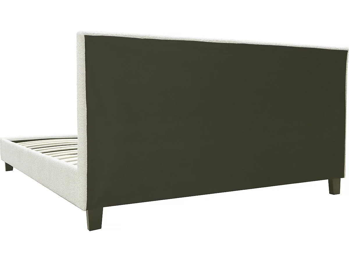 Cama em tecido felpudo "Julia" 140x190cm - Confortável e elegante