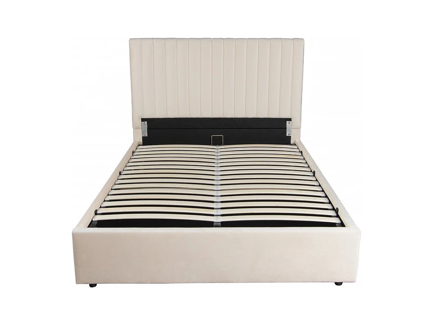 Lit avec coffre "Mia" - 140 x 190 cm - Beige