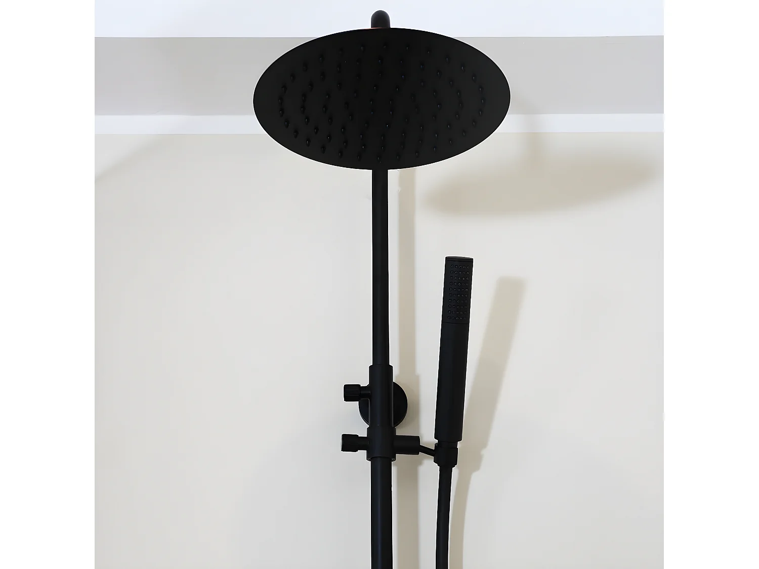 Indus Duschsäule Mechanische schwarz Essebagno