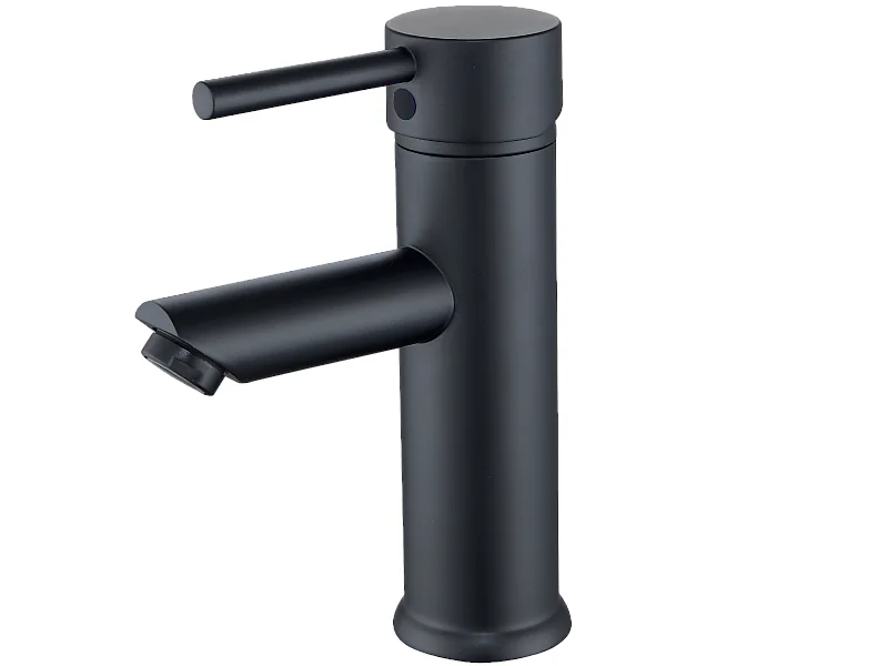 Deco Torneira de lavatório baixa preta Essebagno