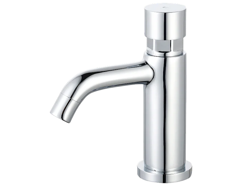 Cilindro Push Handwaschbecken Wasserhahn Chrom Kaltwasser Essebagno