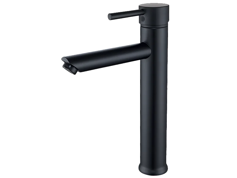 Deco misturador de lavatório alto preto Essebagno