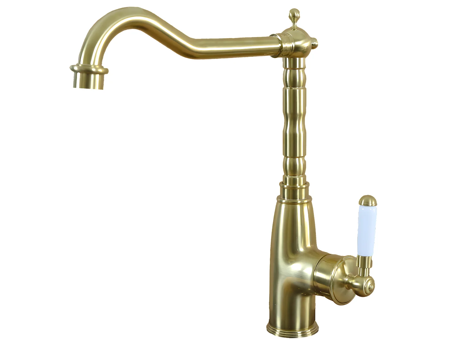 Leeds mitigeur évier or brossé - Essebagno