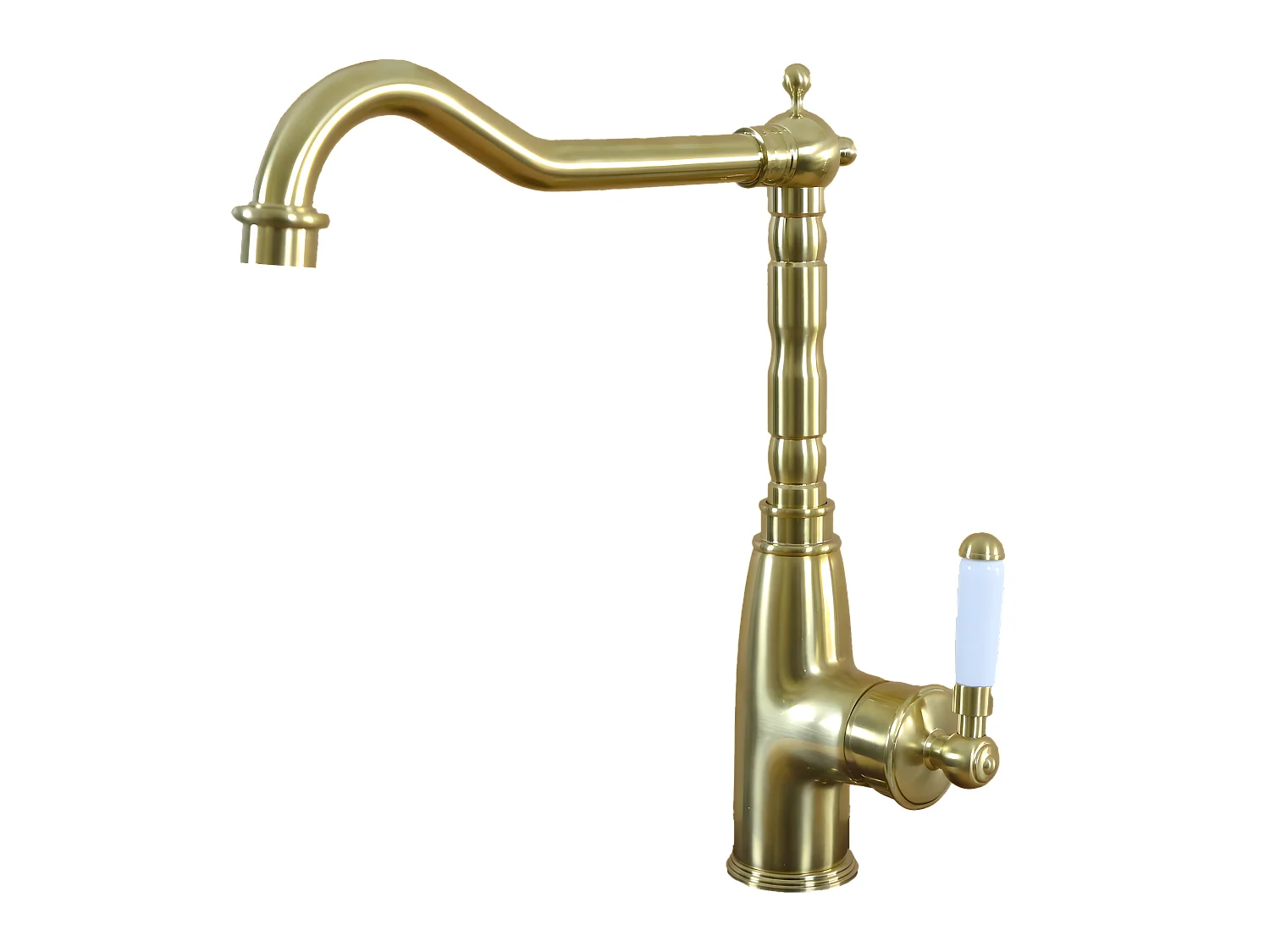 Leeds mitigeur évier or brossé - Essebagno