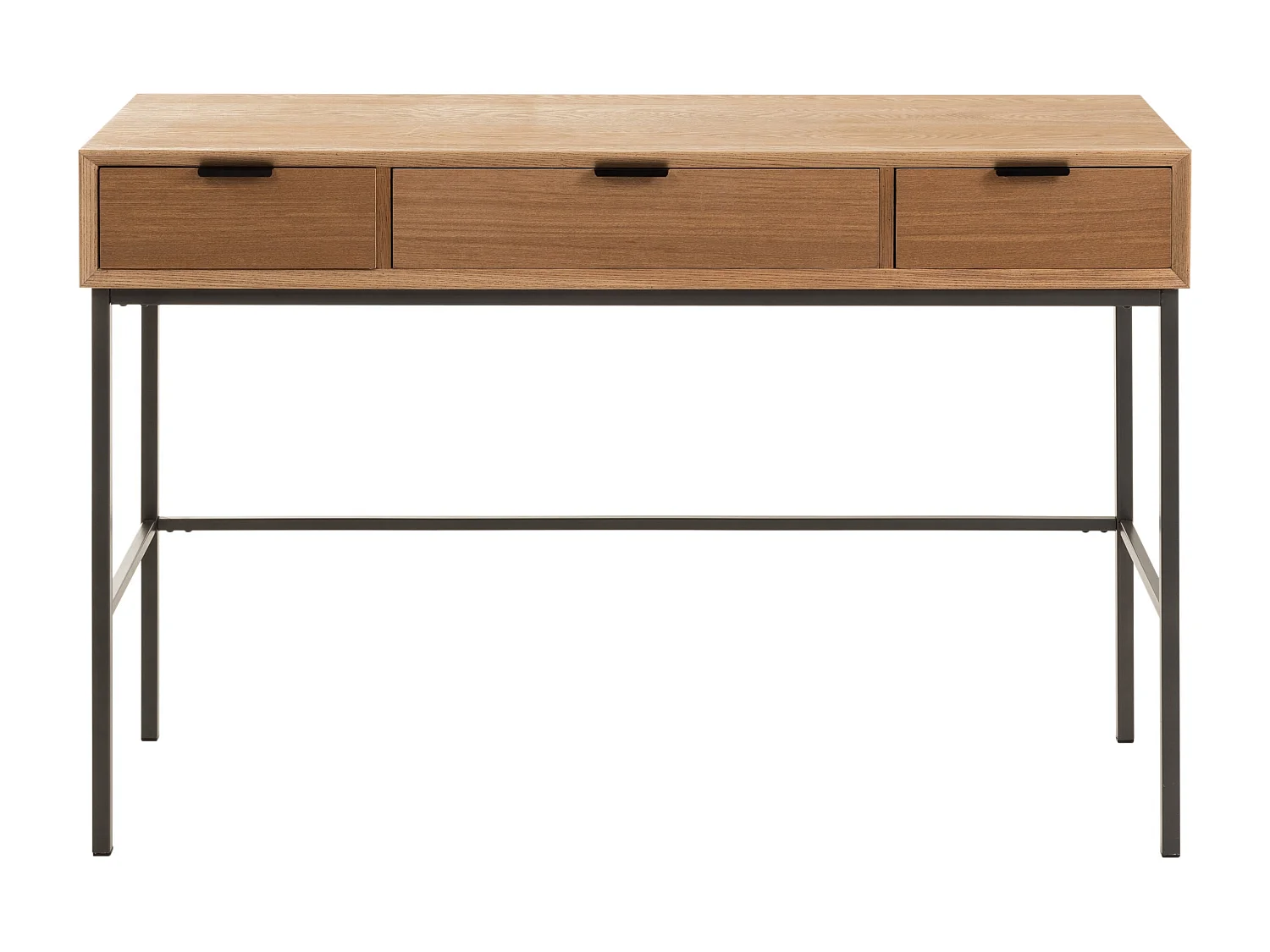 Console 3 Tiroirs en Bois "Dresa" 120cm Naturel