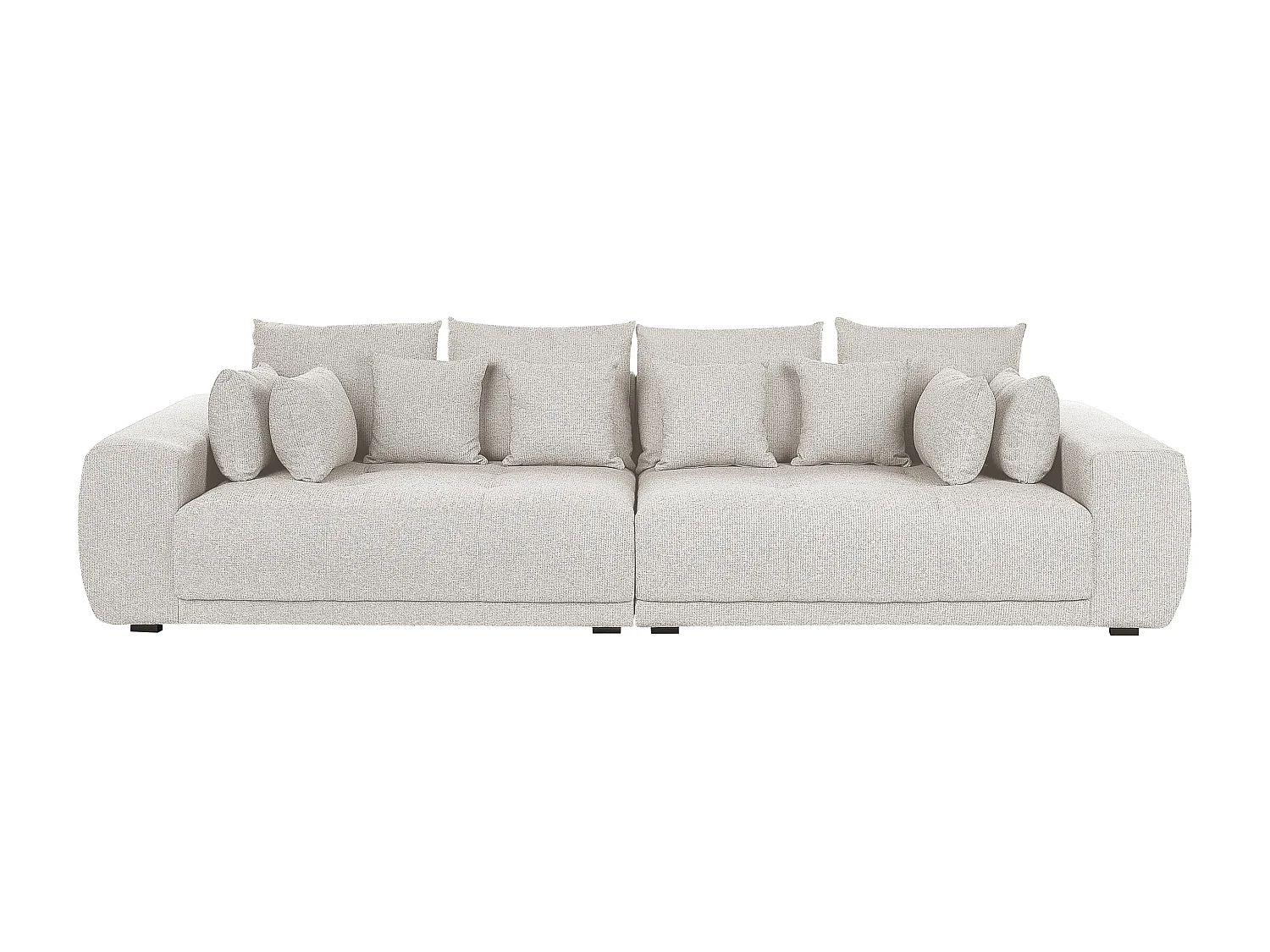 Canapé 4 places TORPO Tissu Beige