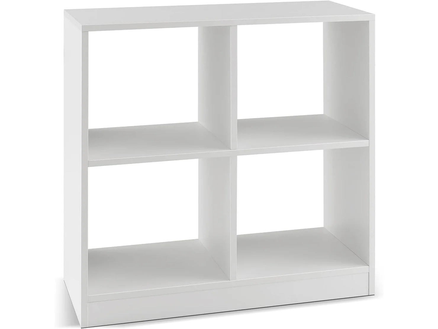 Bibliothèque étagère rangement à 3 niveaux meuble cube de rangement en bois 73 x 33 x 73cm
