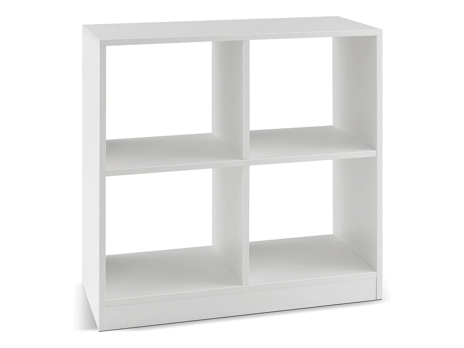 Bibliothèque étagère rangement à 3 niveaux meuble cube de rangement en bois 73 x 33 x 73cm