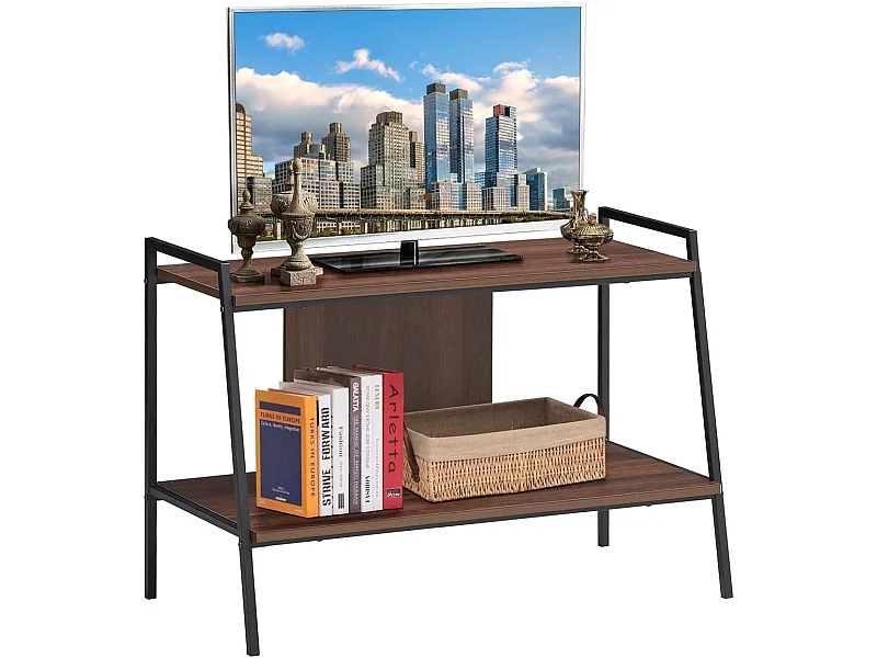 Meuble tv, table console 89 x 43 x 60 cm, console meubles, pour téléviseurs jusqu'à 81,2 cm