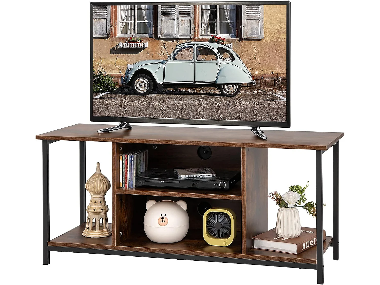 Meuble tv support de télévision jusqu'à 50 pouces ,110x40x49,5 cm