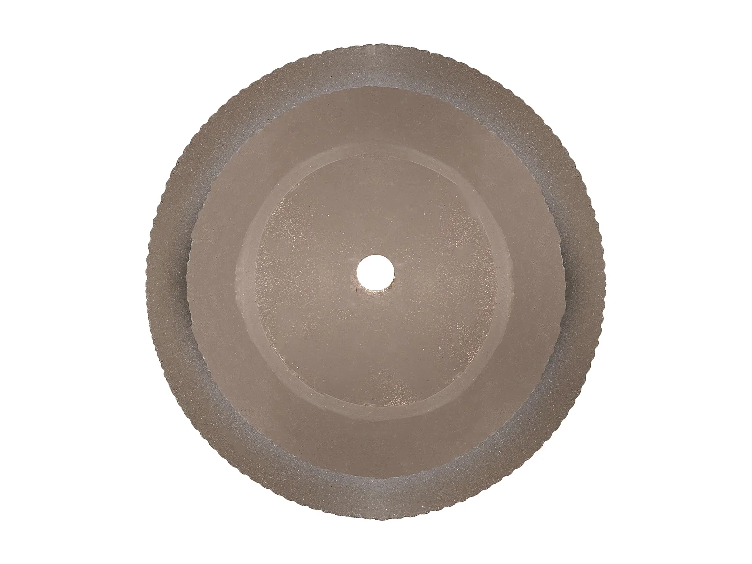 Cache-pot DARIA Céramique 37 cm Taupe